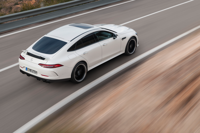 Illustration for article titled The 2019 Mercedes-AMG GT 4-Door Coupe Is How You Haul The Kids To School With 630 HP